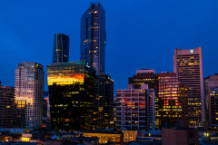 Sunset Vancouver Cityscape