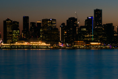 Downtown Vancouver Skyline at Night